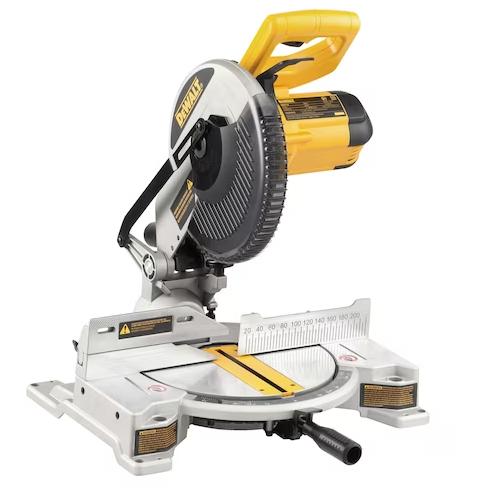 Dewalt DW714-IN 254mm Compound Mitre Saw + 80T Alu Blade