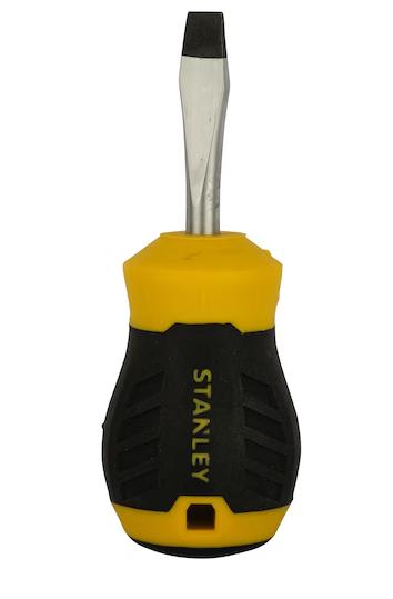 STANLEY STMT60825-8 CUSHION GRIP SCREW DRIVER STANDARD 6.5MM X 38 MM (STUBBY)